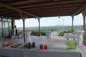 buffet aperitivo terrazza